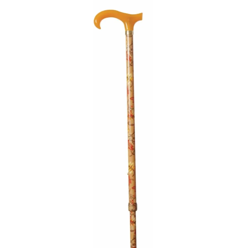 ADJUSTABLE PETITE CANE - AUTUMN LEAVES