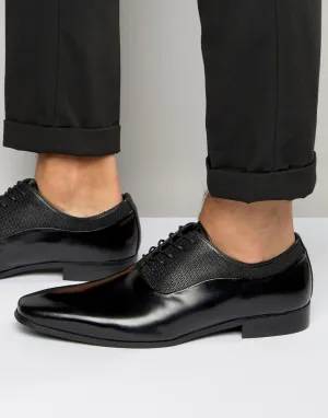 Aldo Alson Oxford Shoes In Black Leather