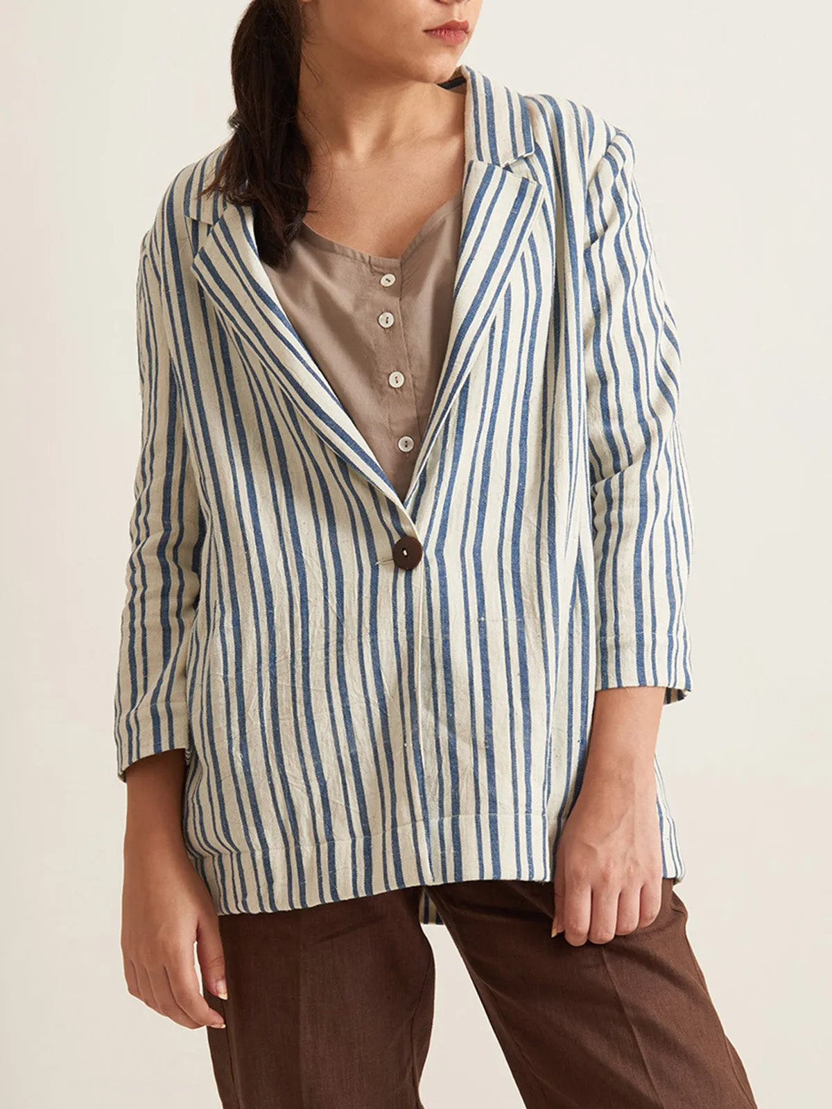 All Season Blazer-Off White