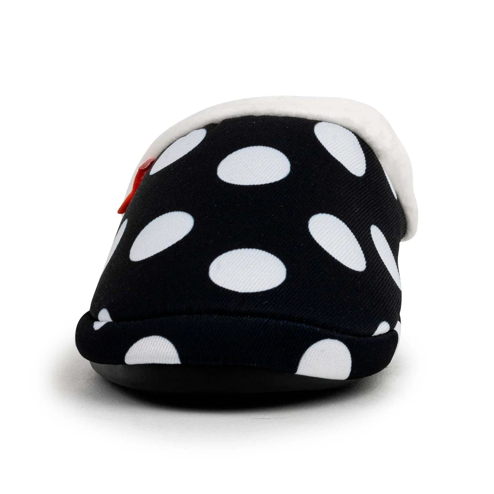 ARCHLINE Orthotic Slippers Slip On Arch Scuffs Pain Relief Moccasins - Polka Dots - EU 43