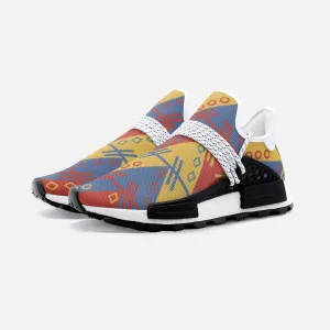 Aztec Red Gold pattern Unisex Lightweight Sneaker S-1 Boost