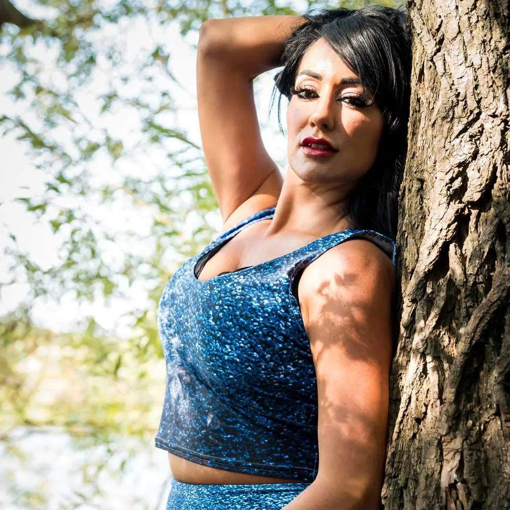 Azure Crop Top