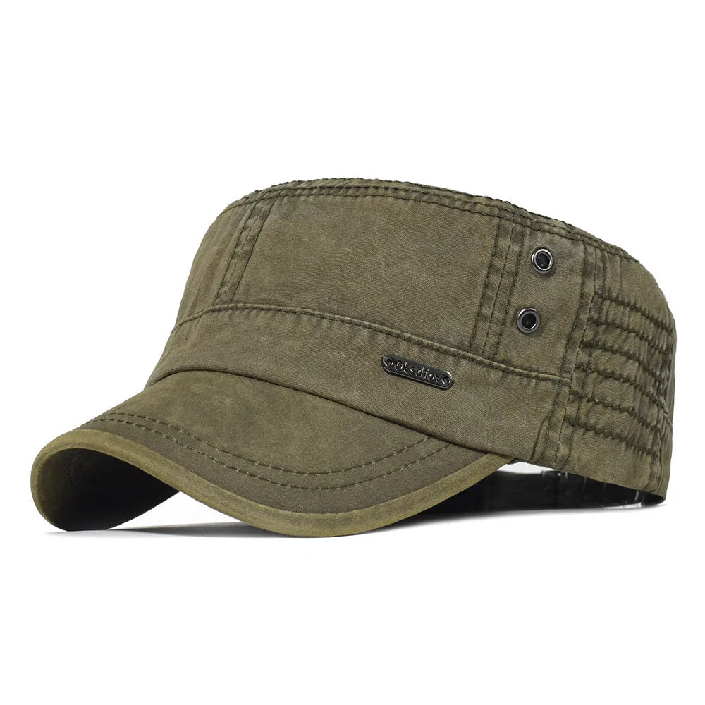 Bernard  Verwaschene Baumwoll-Armee Outdoor Sonnenhut mit Kappe