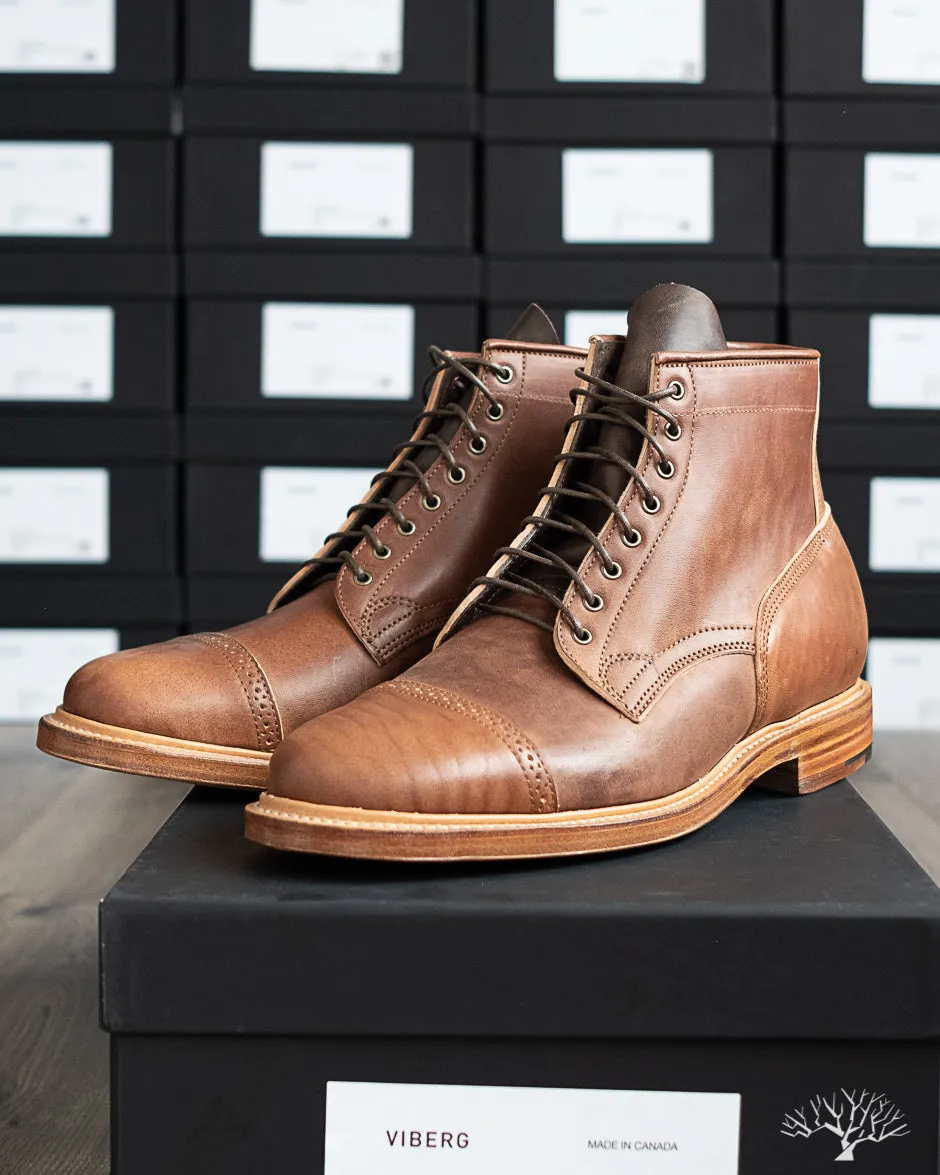 Bobcat Boot - Brown Horsebutt - 1035