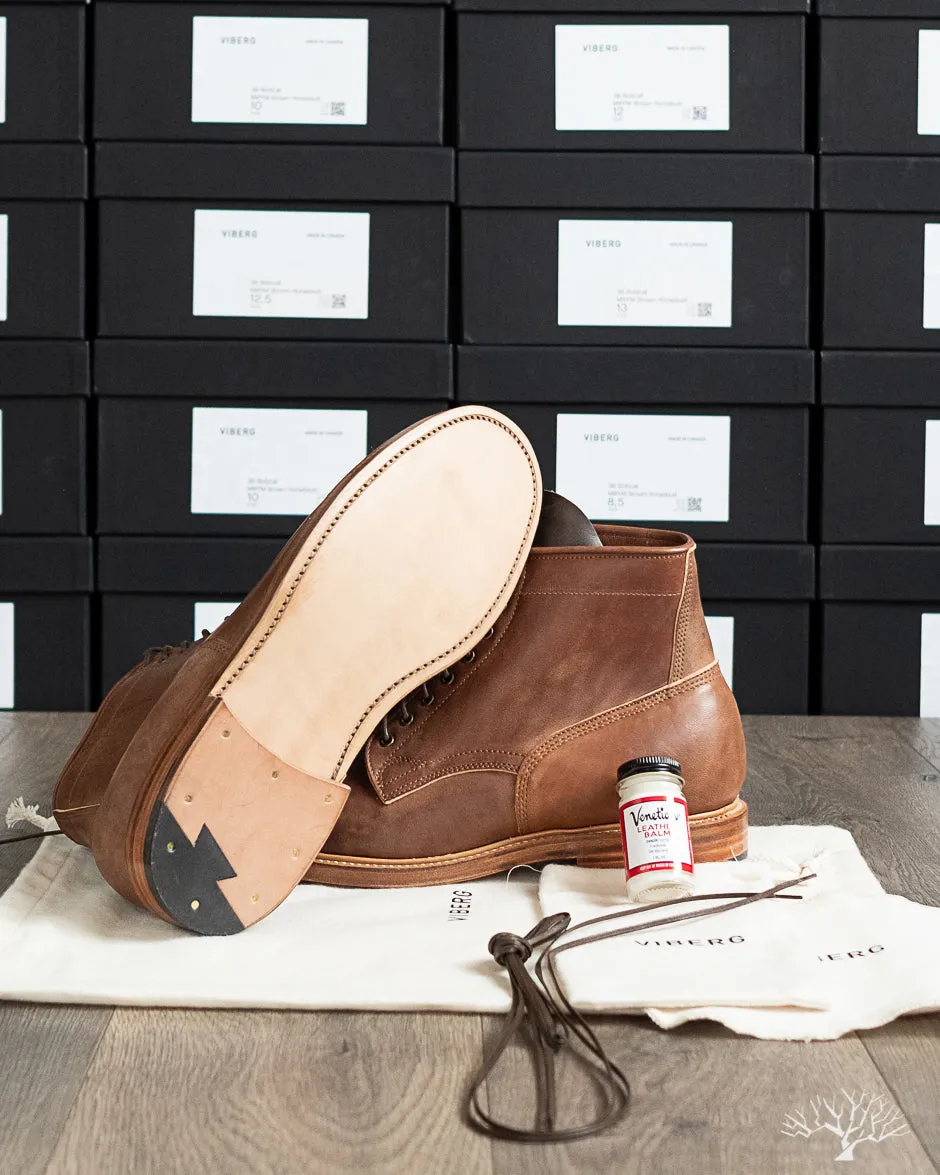 Bobcat Boot - Brown Horsebutt - 1035