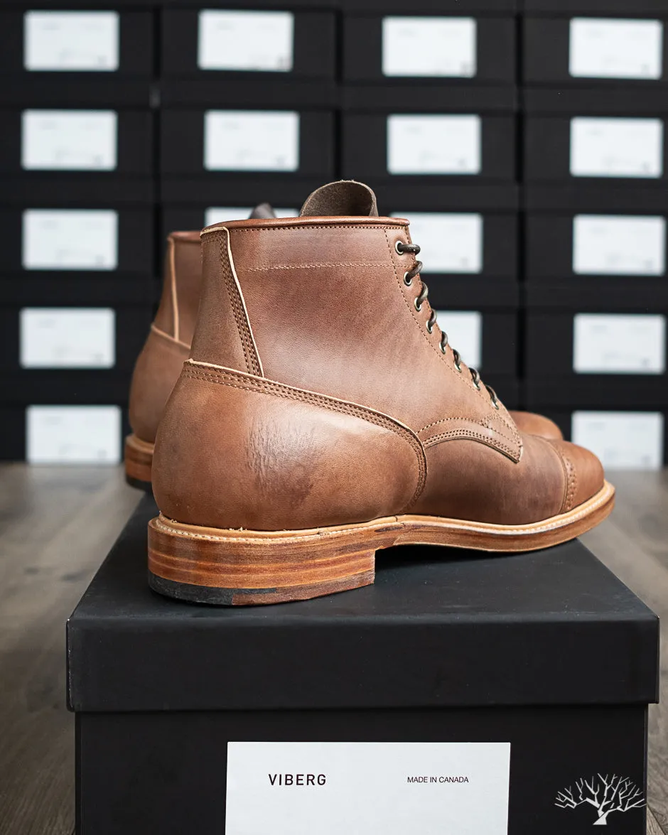 Bobcat Boot - Brown Horsebutt - 1035