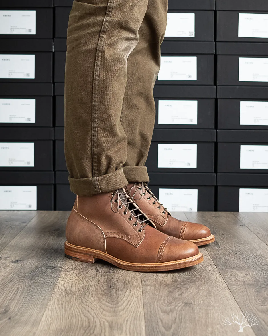 Bobcat Boot - Brown Horsebutt - 1035