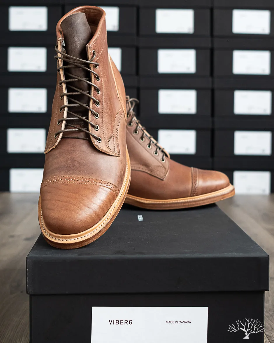 Bobcat Boot - Brown Horsebutt - 1035
