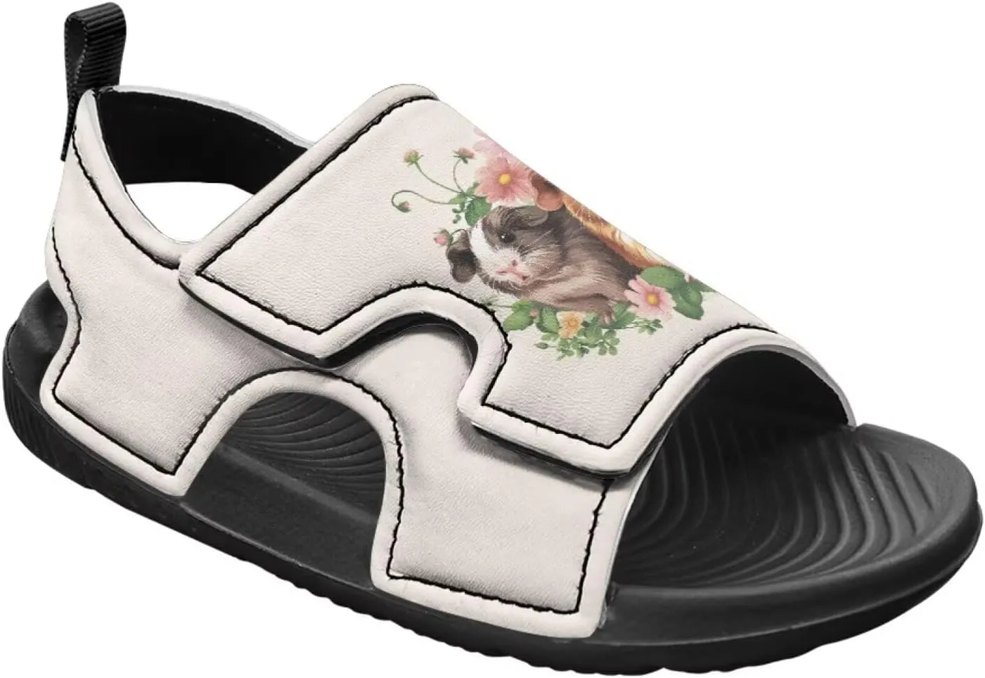 Cat Sport Sandals for Girls,Cute Rainbow Water Shoes Summer Outdoor Athletic Hiking Beach Sandals for Toddler/Little/Big Kids