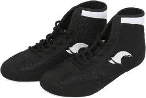 Children's Wrestling Shoes High Top Training Boxing Shoes Girls Boys Gym Round Toe Non-Slip Breathable Shoes