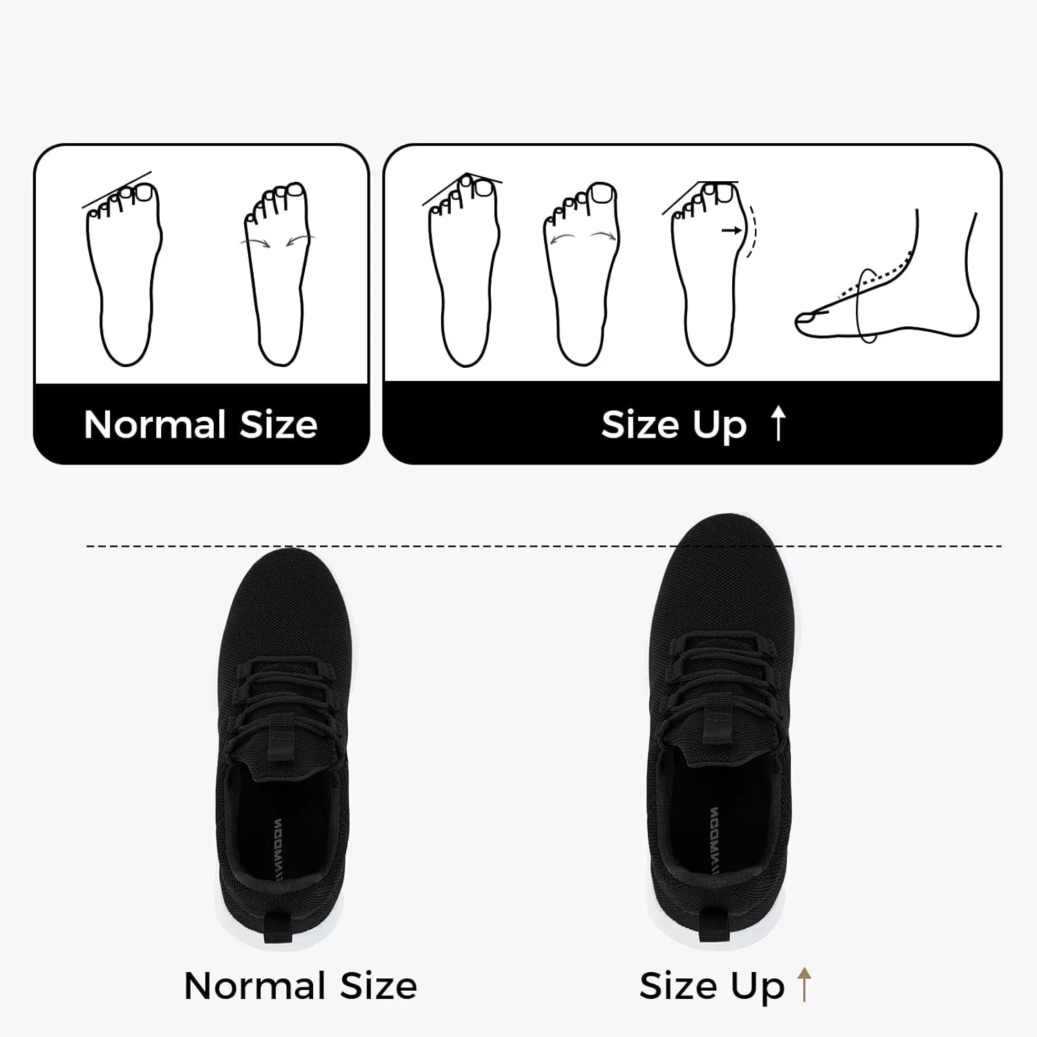 CHINMOON Women's Slip On Walking Shoes Lightweight Non Slip Running Gym Shoes Breathable Fashion Sneakers