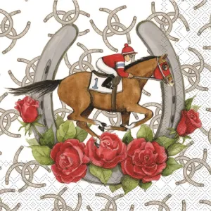 Cocktail Napkins - Derby Jockey Julep