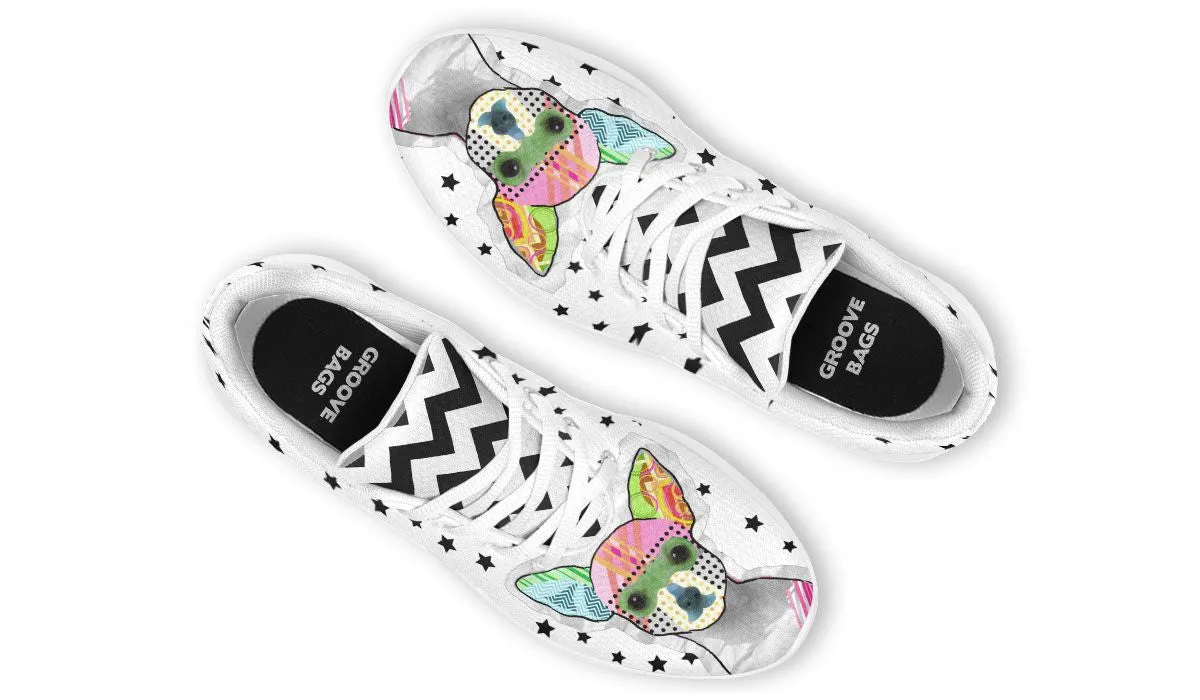 Collage Pup Chihuahua Sneakers