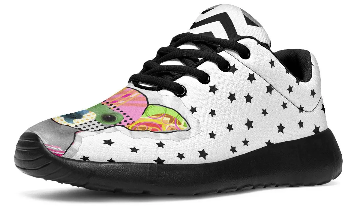 Collage Pup Chihuahua Sneakers
