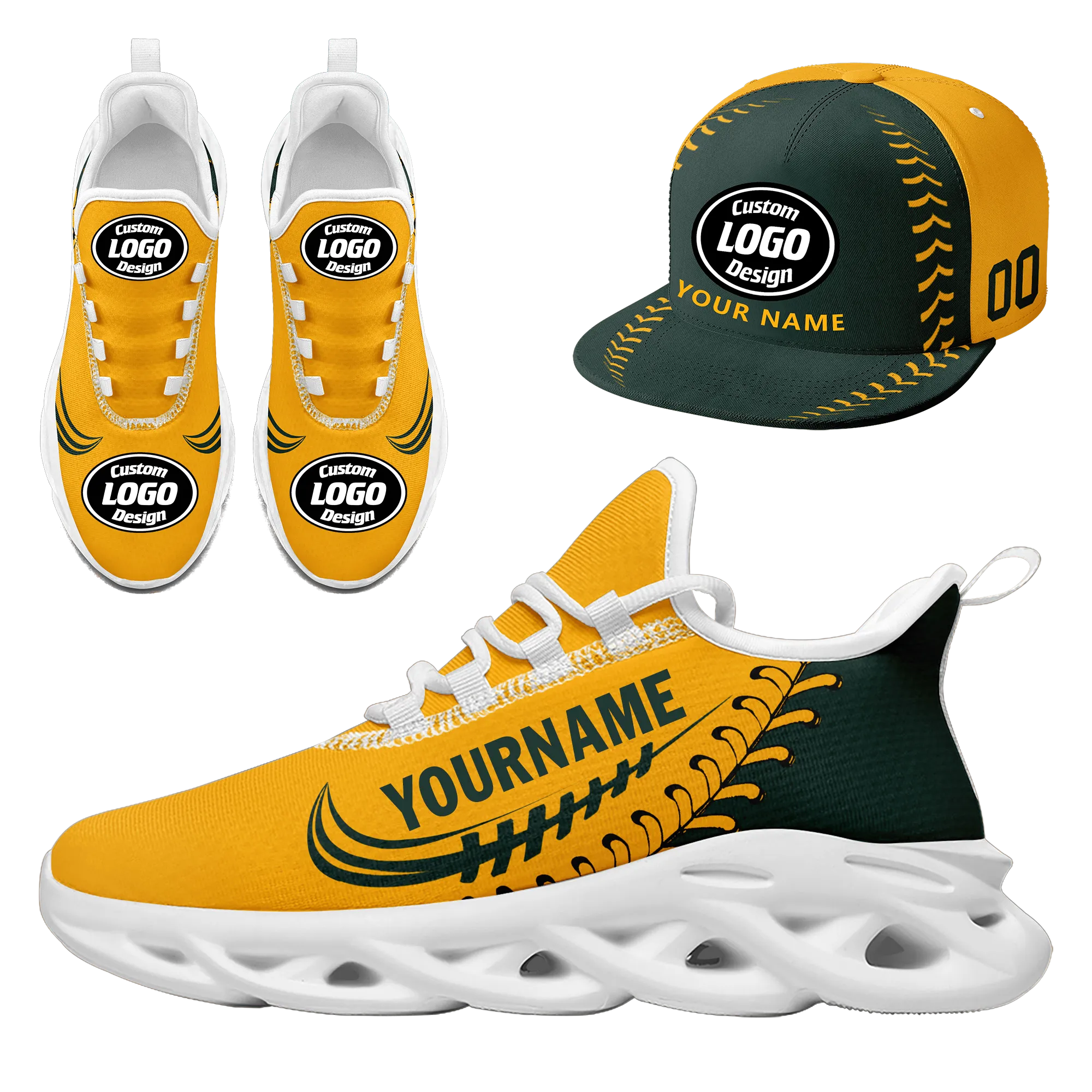 Corporate Gifts,Custom MaxSoul Shoes and Hat Combo Personalized JH-bd0b00ea-c