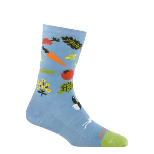 Darn Tough Women's Farmer's Market Crew Lightweight Lifestyle Sock in Sky