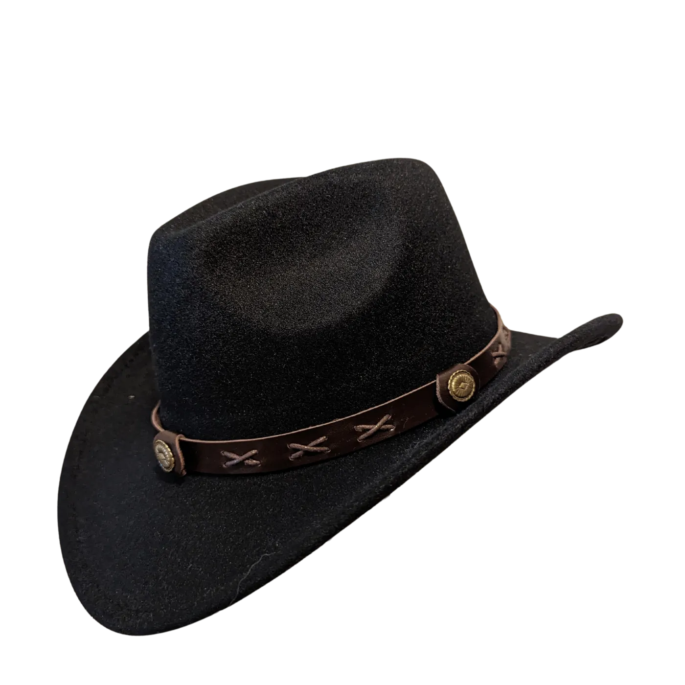 Derby Faux Felt Hat