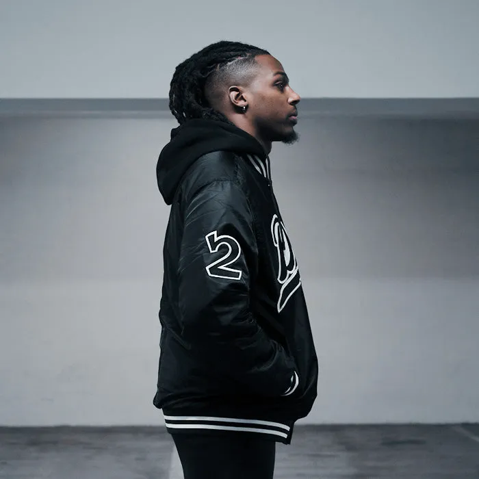 Deuce Varsity Jacket | Black