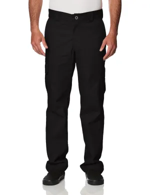 Dickies mens Regular Straight Stretch Twill Cargo work utility pants, Black, 30W x 32L US