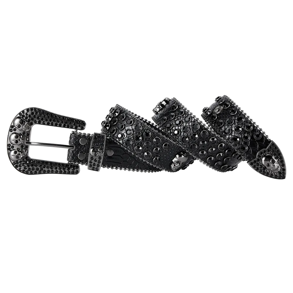 Dream Apparel Premium Strap Men Women Western Fashion Bling Bling Rhinestone Crystal Diamond Belts
