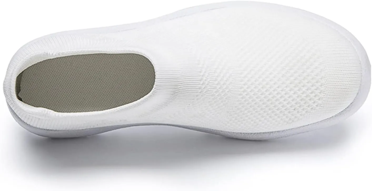 Fashion Summer Men Sports Shoes Flat Bottom Lightweight Slip On Flying Woven Mesh Sneaker Rack for Sneaker Boots Men
