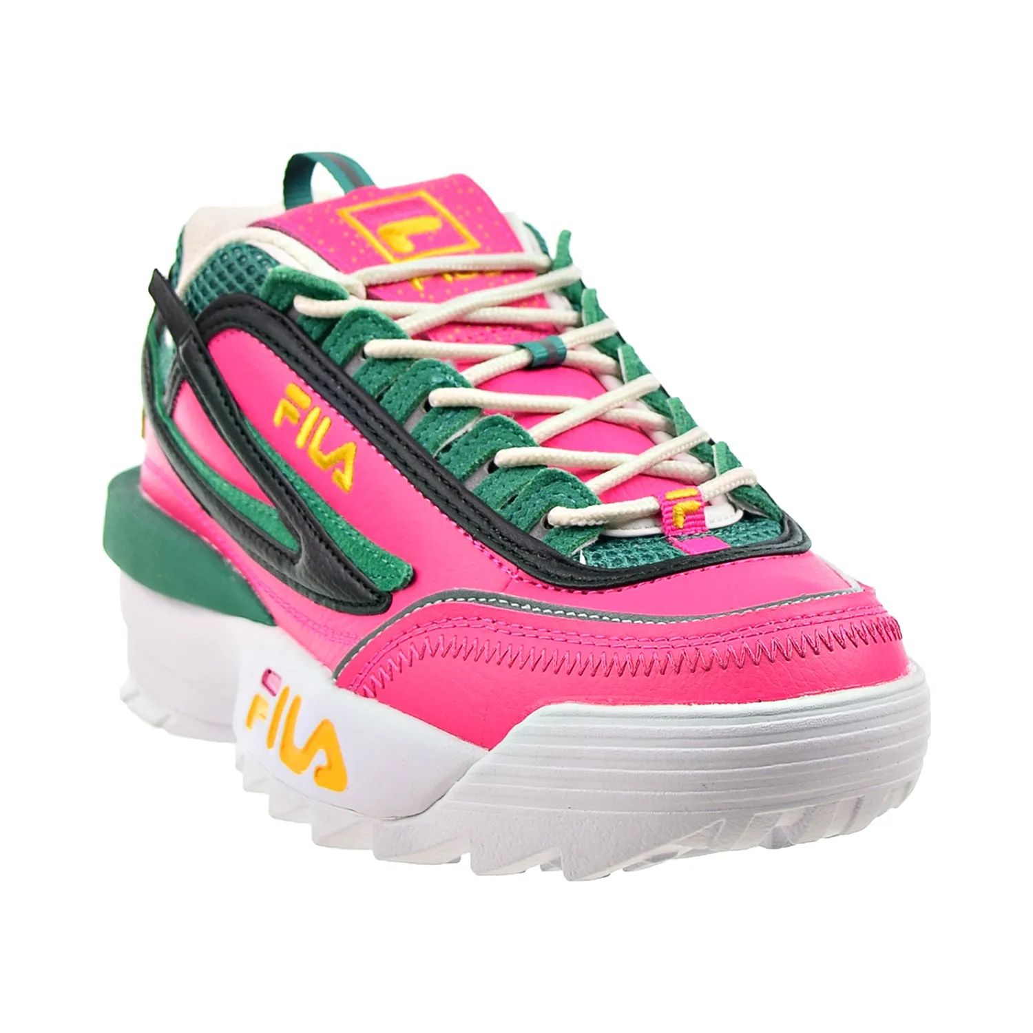 Fila Disruptor II Exp Women's Shoes Fuschia Pink-Gardenia