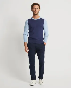Finn Crew Neck Cashmere Blend Top