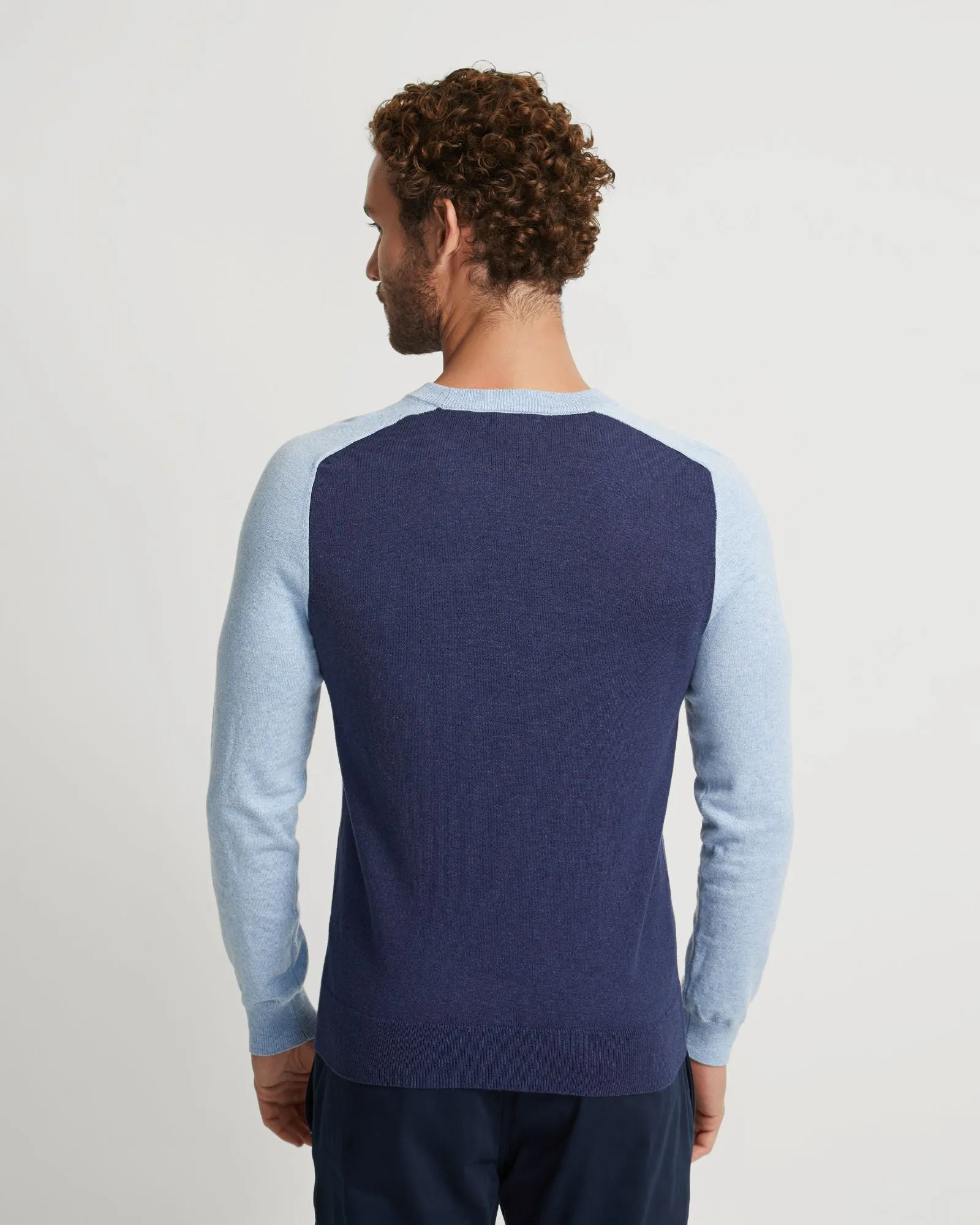 Finn Crew Neck Cashmere Blend Top