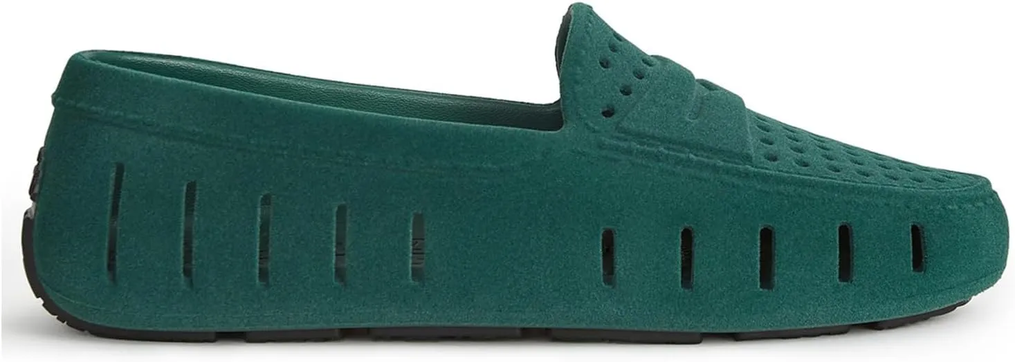 Floafers Women's Posh Driver Faux Suede Boat Shoe