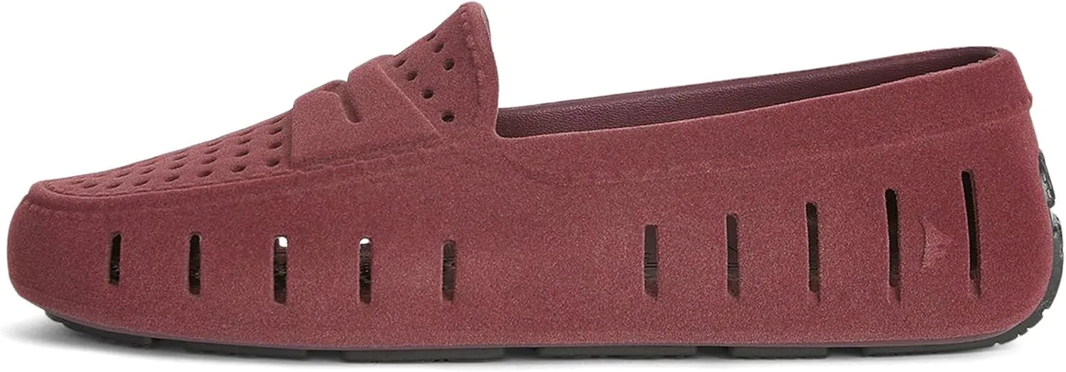 Floafers Women's Posh Driver Faux Suede Boat Shoe