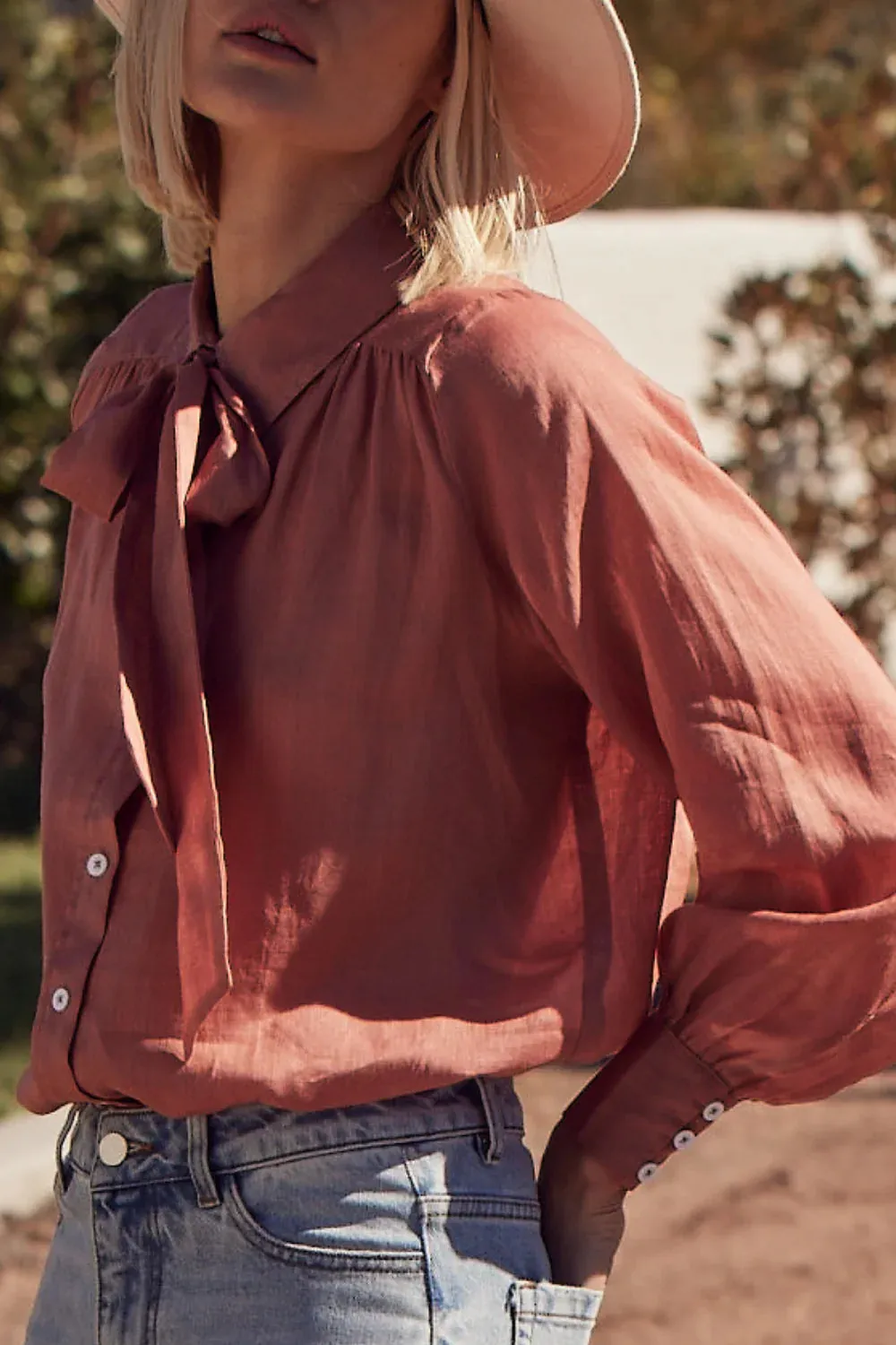 Fruition Top / Tearose