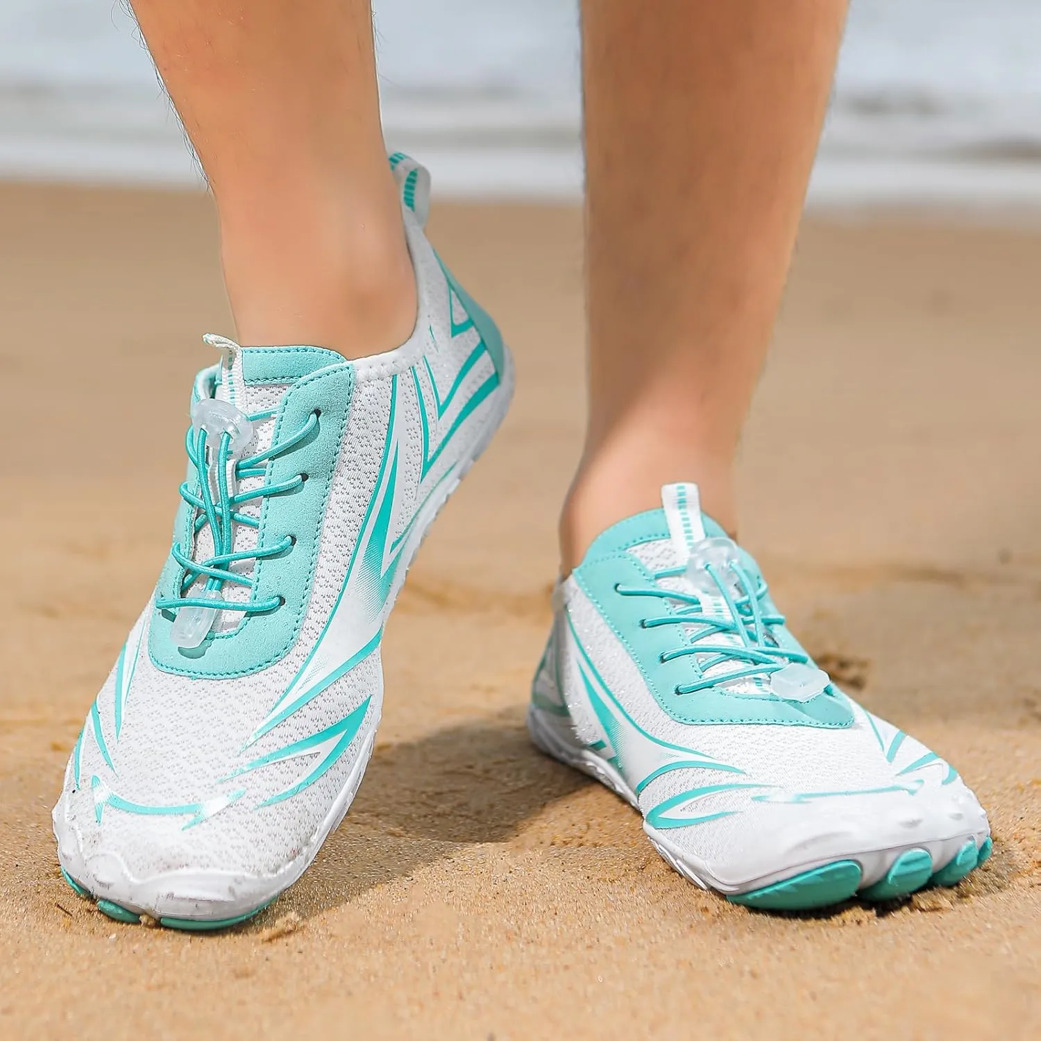 Grounding Shoes for Women Fashion Athletic Hiking Water Sneakers Non-Slip Fashion Hiking Shoe Breathable Grounded Footwear Lightweight Hike Barefoot Shoes Beach Outdoor Water Sports Shoe