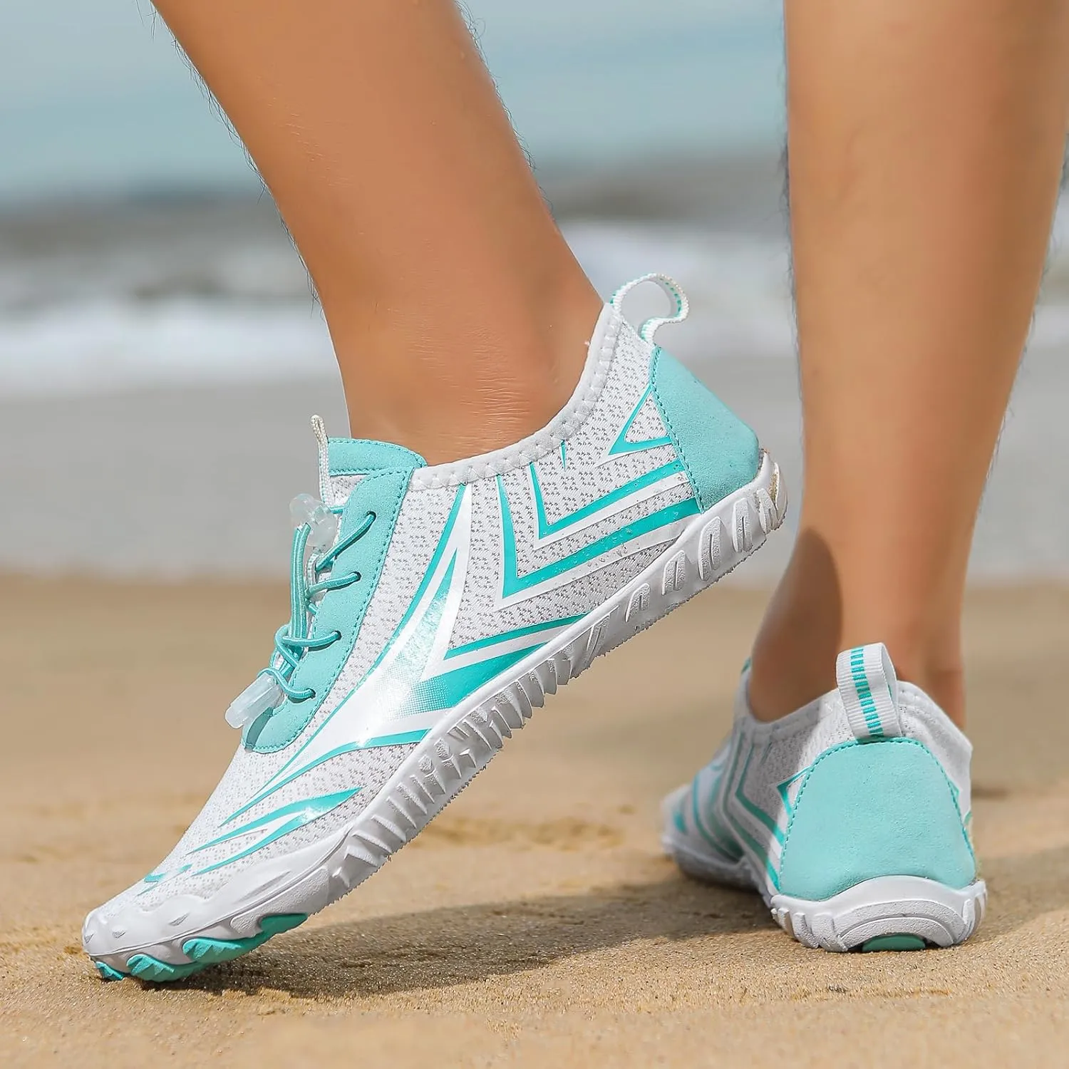 Grounding Shoes for Women Fashion Athletic Hiking Water Sneakers Non-Slip Fashion Hiking Shoe Breathable Grounded Footwear Lightweight Hike Barefoot Shoes Beach Outdoor Water Sports Shoe