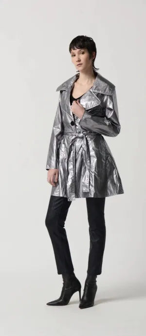 Gunmetal Trench Coat