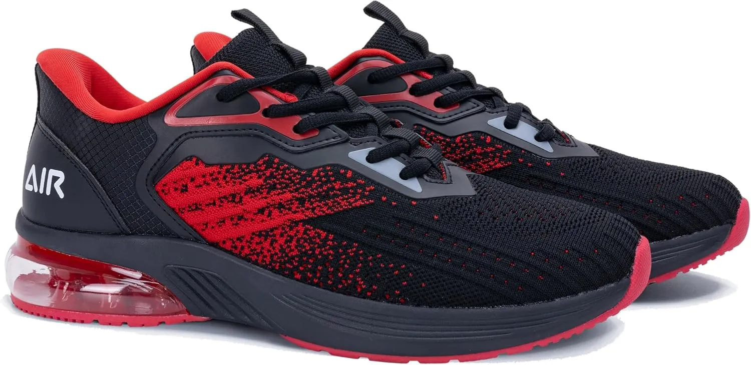 Gyeice Mens Air Running Shoes Slip on Tennis Athletic Sneakers Lightweight Walking Jogging Workout Gym Slip On Shoes Size 8-13