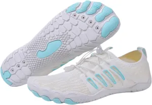 Hiking Footwear Barefoot Shoes for Women Men, Pro Water with Wide Toe Box, Non Slip Breathable Zero Drop Hiking, Walking, Beach, Grounded Comfort Wear Neuropathy Shoes, Travel Outdoor Activities