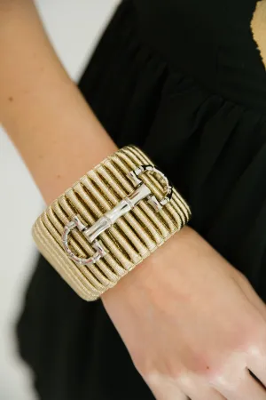 HORSE BIT CUFF BRACELET