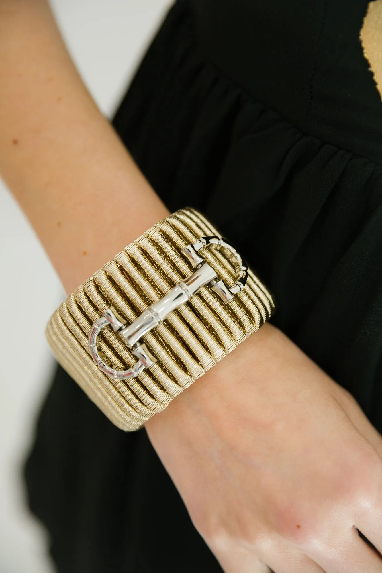 HORSE BIT CUFF BRACELET