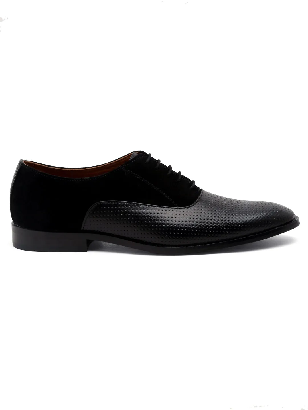 Jet Black Handmade Premium Italian Leather Derby Shoes
