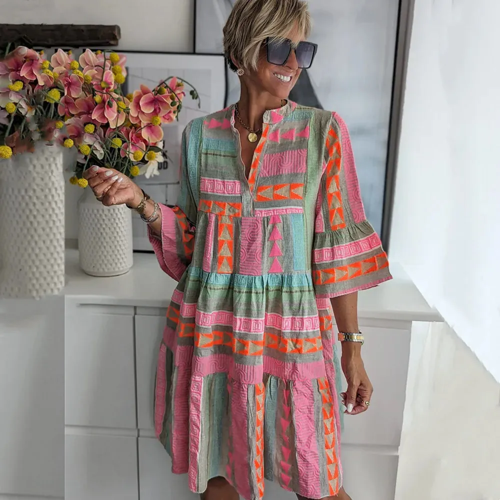 Katherine | Elegant Spring Midi Dress
