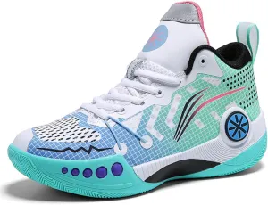 Kids' Basketball Shoe Sneakers Sports Breathable Lightweight Running Shoes for Kids Fashion Athletic Casual Shoes