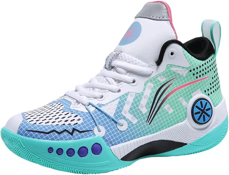 Kids' Basketball Shoe Sneakers Sports Breathable Lightweight Running Shoes for Kids Fashion Athletic Casual Shoes