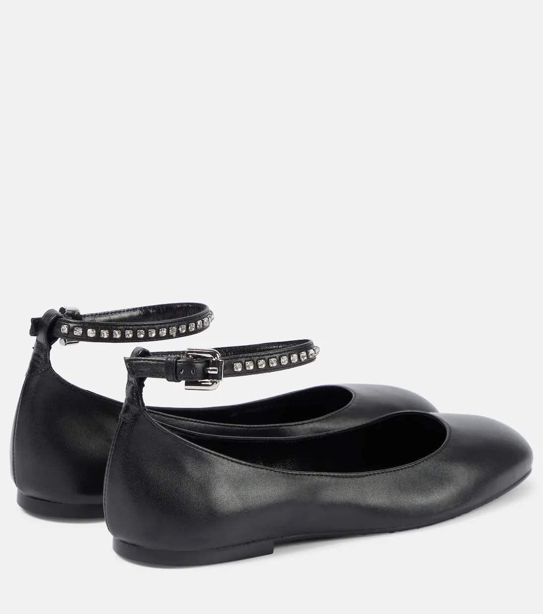 Klaire See By Chloé leather ballerinas, black