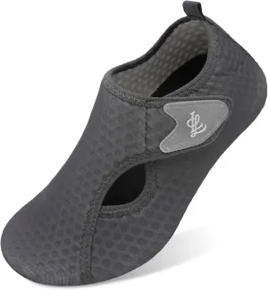 LeIsfIt Water Shoes for Women Men Wide Swim Beach Barefoot Shoes Quick Dry Aqua Socks for Pool Diving Boating River Yoga Lake Surf