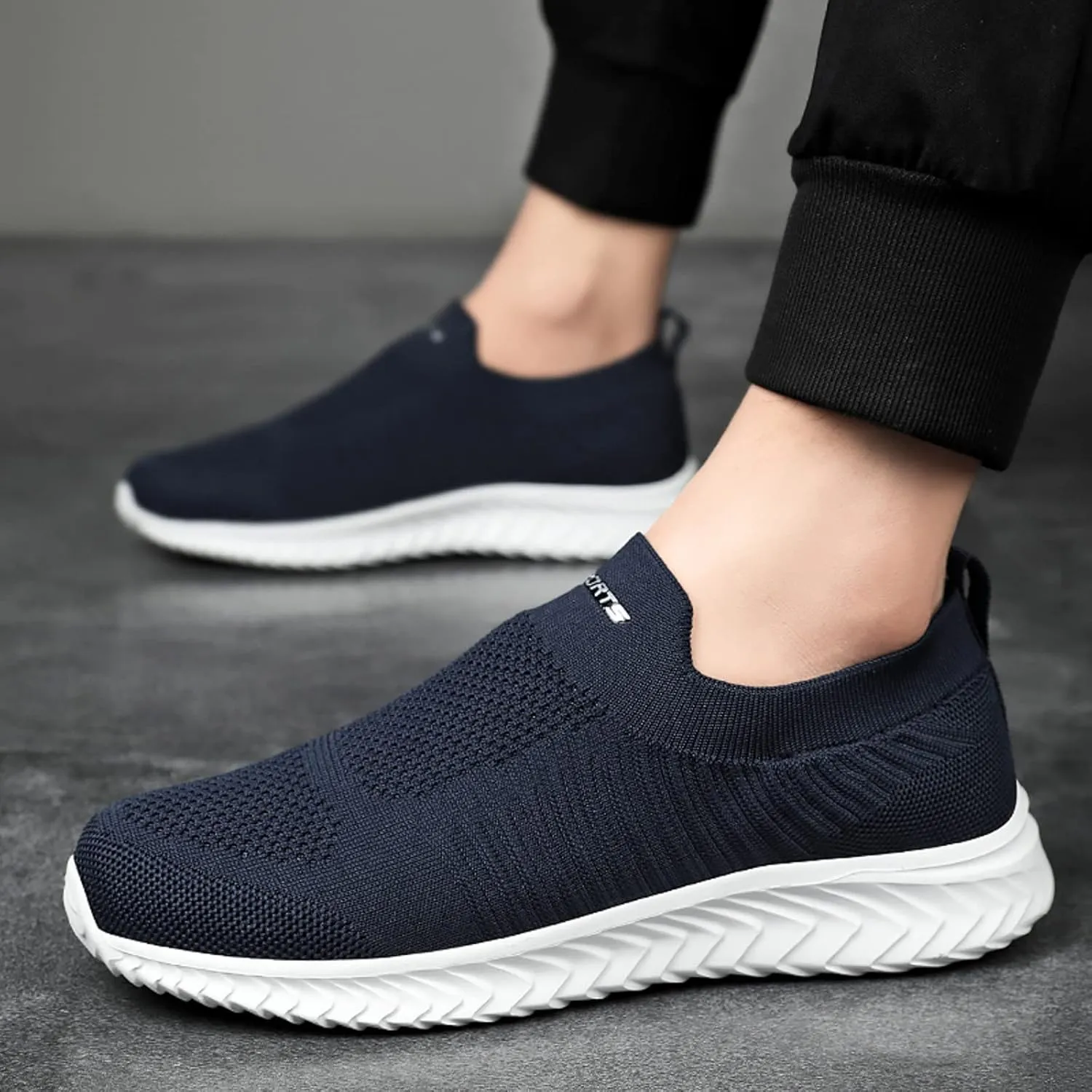 Men's Fashion Sneakers Mens Tennis Shoes Slip on Shoe for Men Shoe for Men Running Trail Casual Sneaker