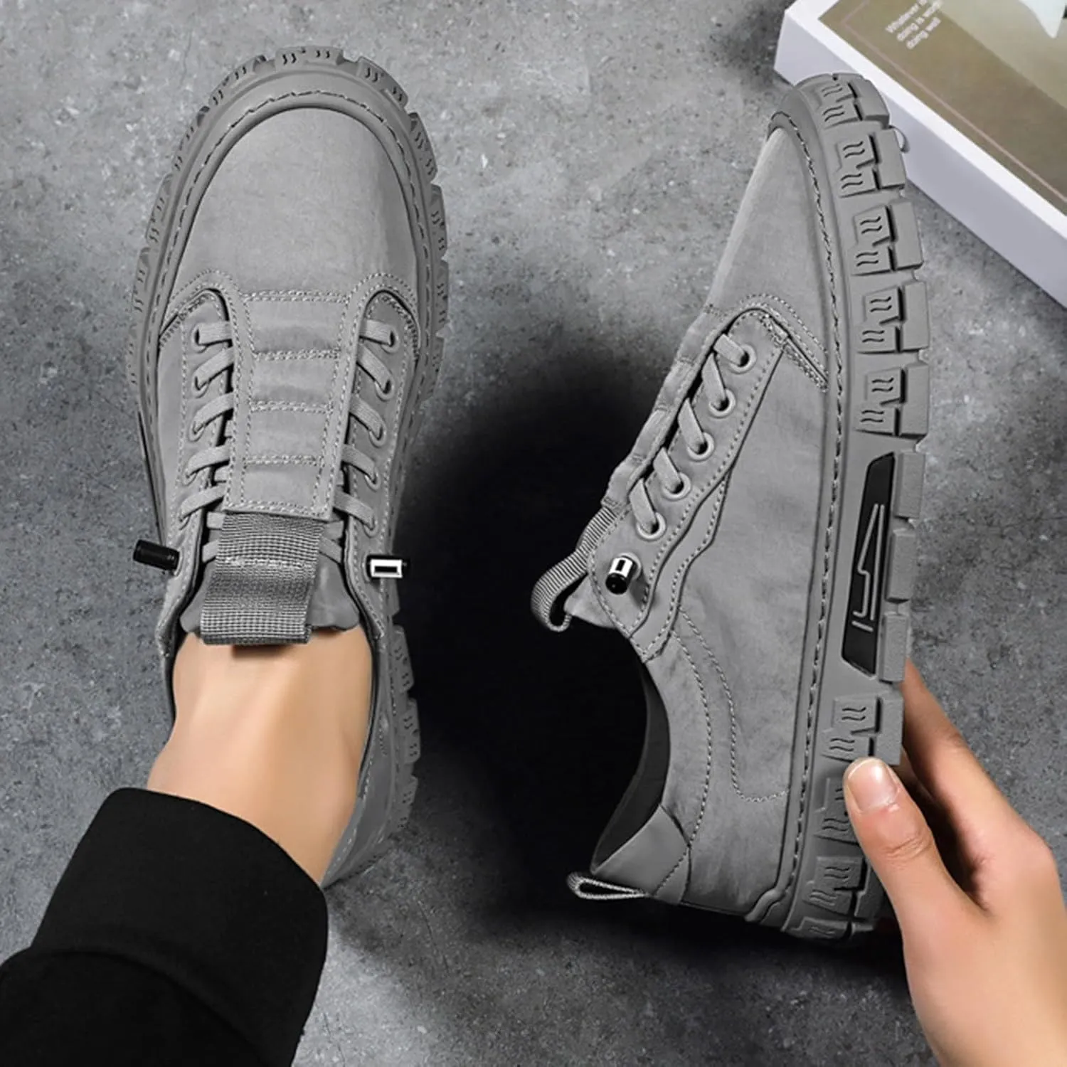 Mens Tennis Shoes Men's Sneakers Walking Shoe for Men Slip on Shoe for Men Casual Running Trail Sneaker