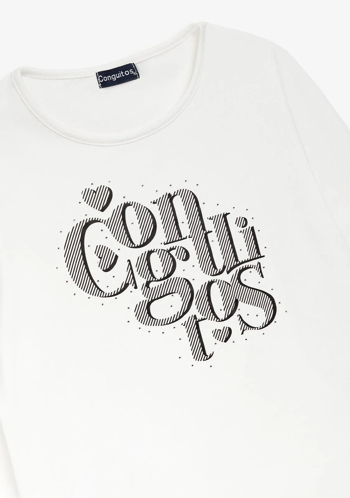 Off White Conguitos Print T-Shirt
