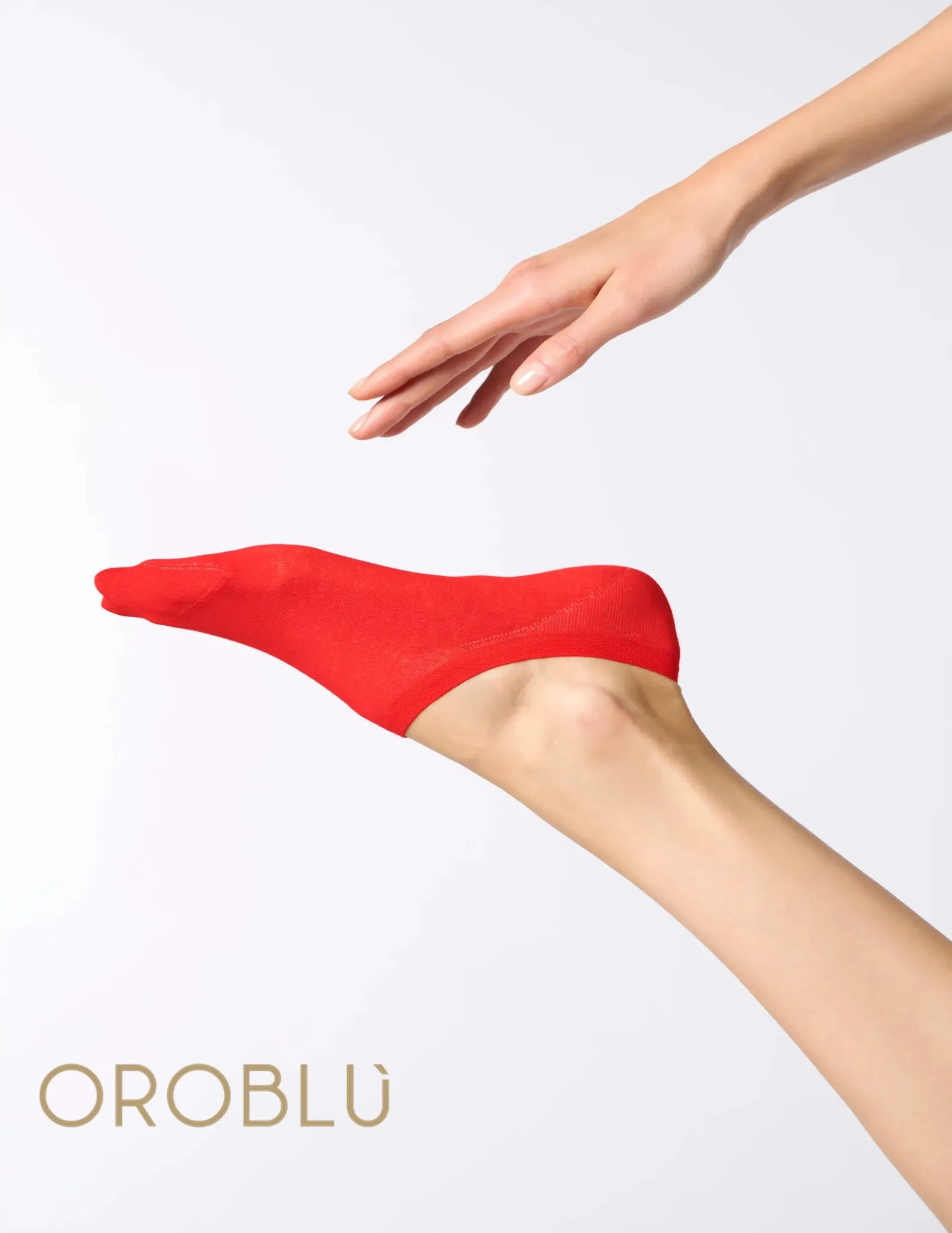 Oroblu No Show Perfect Comfort Socks Coral VOBC67423