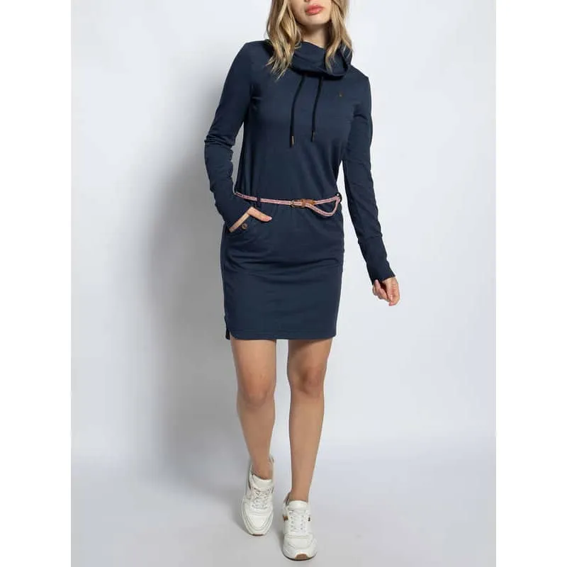 RAGWEAR WOMEN'S  LAURRA A  DRESS-NAVY