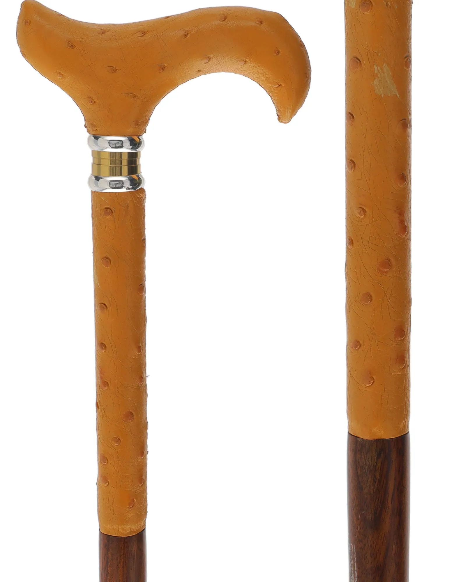Rare Collector’s Piece Listing: Derby Ostrich Handle walking cane